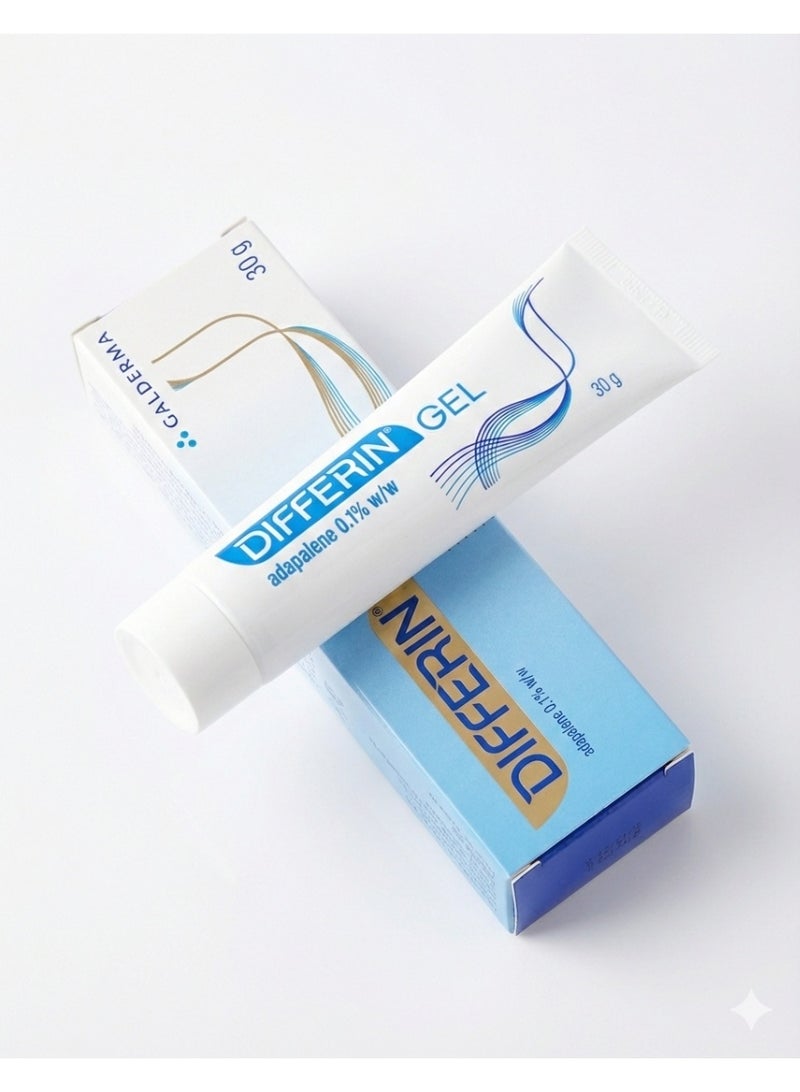 ديفرين جل ديفرين أدابالين 0.1% لعلاج حب الشباب وتقشير البشرة - 30 غرام - تركيبة ريتينويد لتنظيف المسام - Image 1